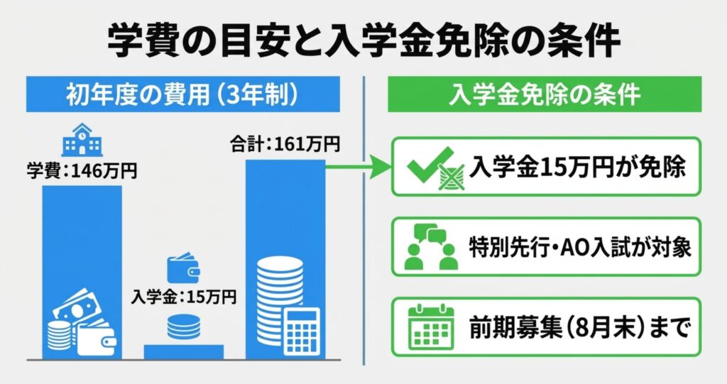 KADOKAWAドワンゴ情報工科学院の学費目安と入学金免除の条件